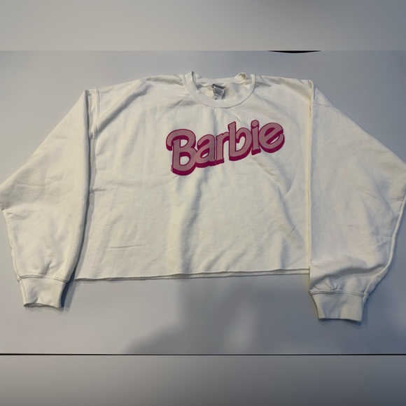 Junk food- Barbie Cropped Flea Market Fleece- Size XL - Picture 5 of 5